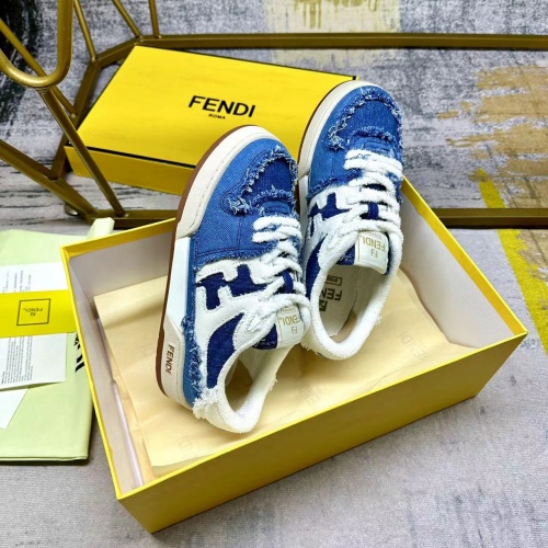 Replica Fendi Casual Shoes For Men #1197608 $105.00 USD for Wholesale