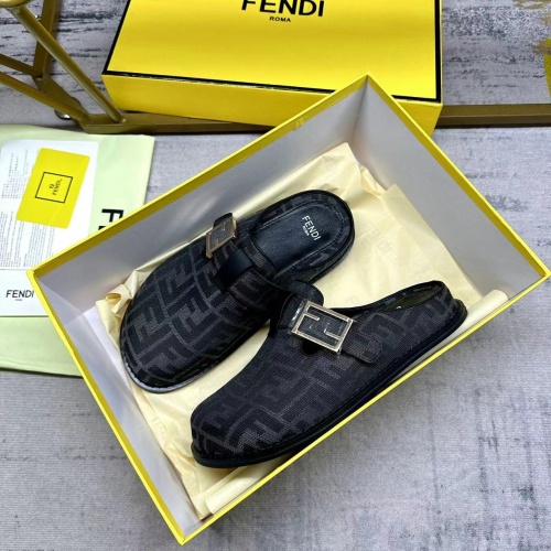 Replica Fendi Slippers For Men #1197624 $92.00 USD for Wholesale