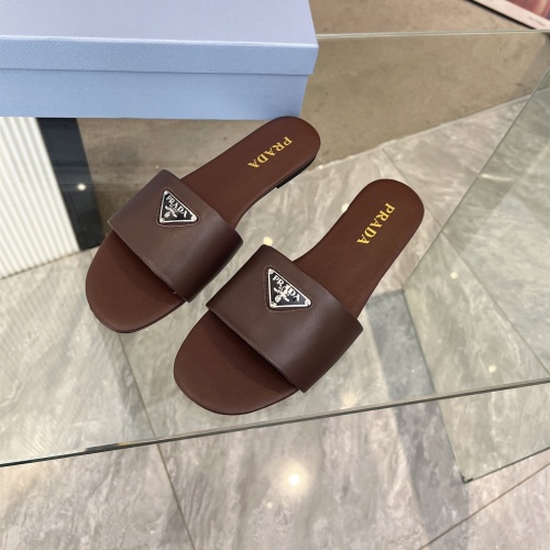 Replica Prada Slippers For Women #1197722 $68.00 USD for Wholesale