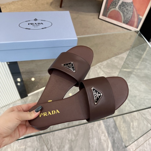 Replica Prada Slippers For Women #1197722 $68.00 USD for Wholesale