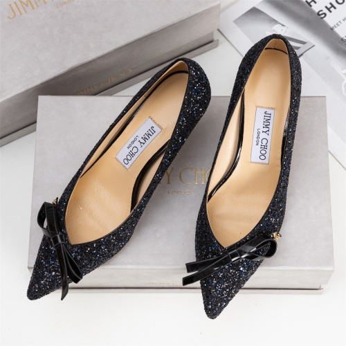 Replica Jimmy Choo High-Heeled Shoes For Women #1197751 $96.00 USD for Wholesale