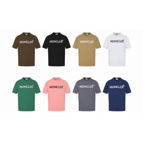 Replica Moncler T-Shirts Short Sleeved For Unisex #1197816 $25.00 USD for Wholesale