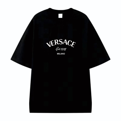 Versace T-Shirts Short Sleeved For Unisex #1197831 $25.00 USD, Wholesale Replica Versace T-Shirts
