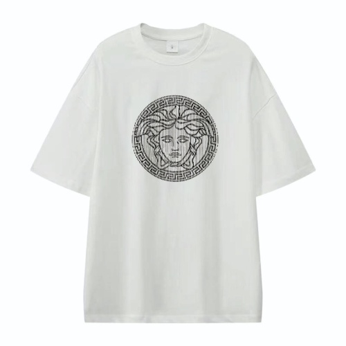 Versace T-Shirts Short Sleeved For Unisex #1197832 $25.00 USD, Wholesale Replica Versace T-Shirts