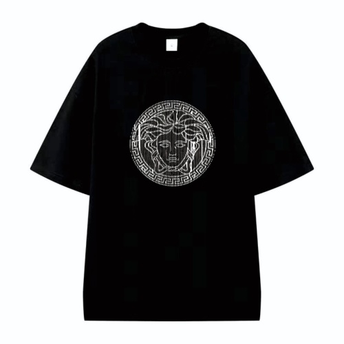 Versace T-Shirts Short Sleeved For Unisex #1197833 $25.00 USD, Wholesale Replica Versace T-Shirts