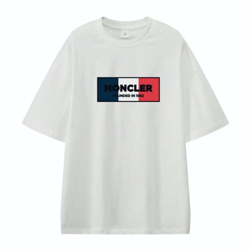 Moncler T-Shirts Short Sleeved For Unisex #1197856 $25.00 USD, Wholesale Replica Moncler T-Shirts