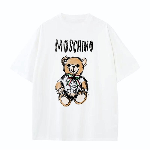 Moschino T-Shirts Short Sleeved For Unisex #1197860 $25.00 USD, Wholesale Replica Moschino T-Shirts