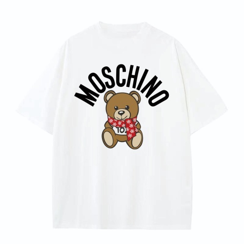 Moschino T-Shirts Short Sleeved For Unisex #1197862 $25.00 USD, Wholesale Replica Moschino T-Shirts