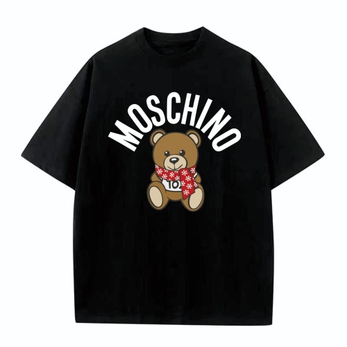 Moschino T-Shirts Short Sleeved For Unisex #1197863 $25.00 USD, Wholesale Replica Moschino T-Shirts