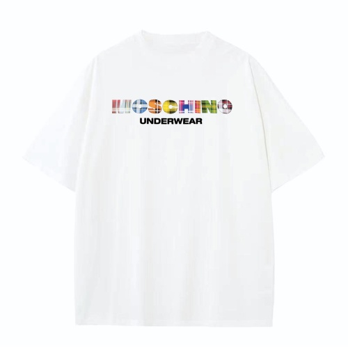 Moschino T-Shirts Short Sleeved For Unisex #1197866 $25.00 USD, Wholesale Replica Moschino T-Shirts