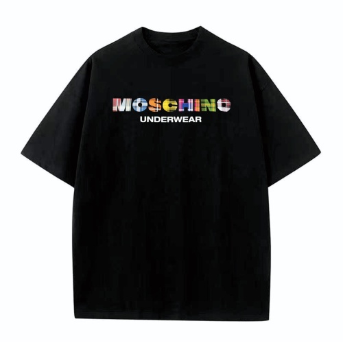 Moschino T-Shirts Short Sleeved For Unisex #1197867 $25.00 USD, Wholesale Replica Moschino T-Shirts