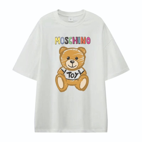 Moschino T-Shirts Short Sleeved For Unisex #1197872 $25.00 USD, Wholesale Replica Moschino T-Shirts