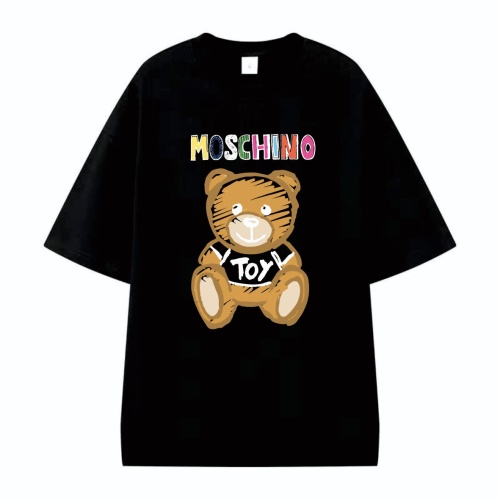 Moschino T-Shirts Short Sleeved For Unisex #1197873 $25.00 USD, Wholesale Replica Moschino T-Shirts