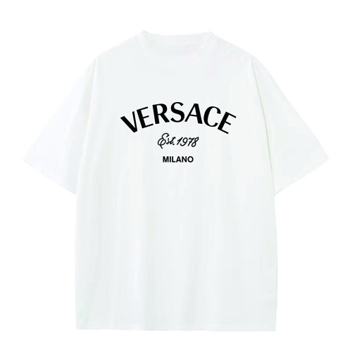 Versace T-Shirts Short Sleeved For Unisex #1197884 $25.00 USD, Wholesale Replica Versace T-Shirts