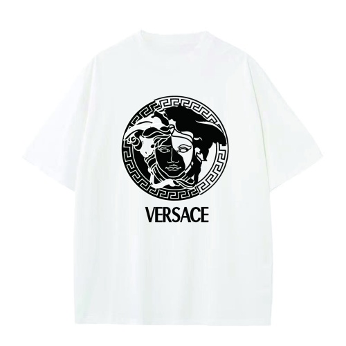 Versace T-Shirts Short Sleeved For Unisex #1197886 $25.00 USD, Wholesale Replica Versace T-Shirts