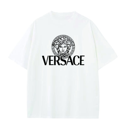Versace T-Shirts Short Sleeved For Unisex #1197888 $25.00 USD, Wholesale Replica Versace T-Shirts