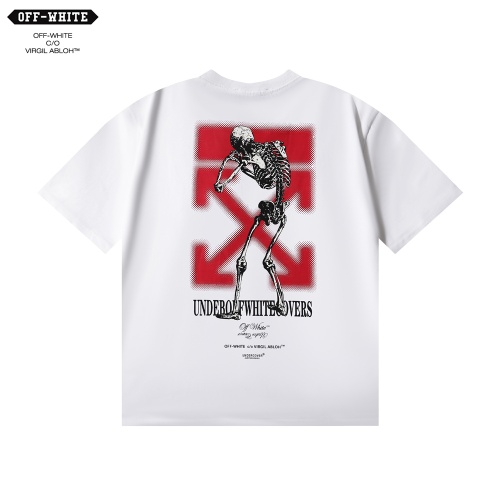Off-White T-Shirts Short Sleeved For Men #1198020 $29.00 USD, Wholesale Replica Off-White T-Shirts