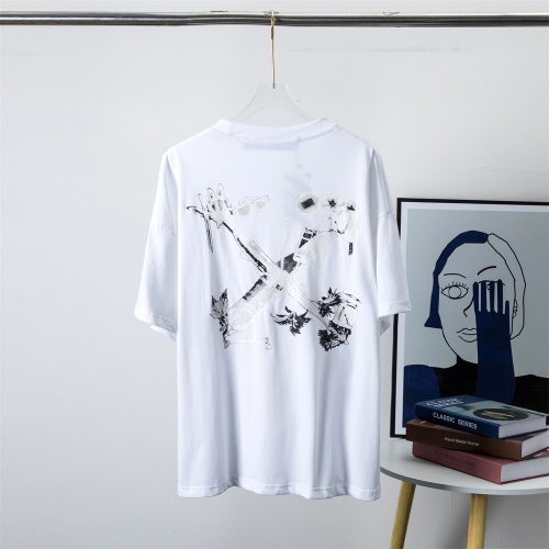 Off-White T-Shirts Short Sleeved For Men #1198021 $29.00 USD, Wholesale Replica Off-White T-Shirts