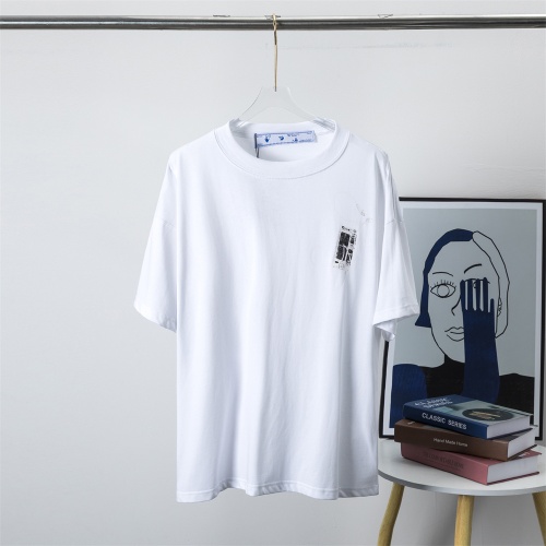 Replica Off-White T-Shirts Short Sleeved For Men #1198021 $29.00 USD for Wholesale