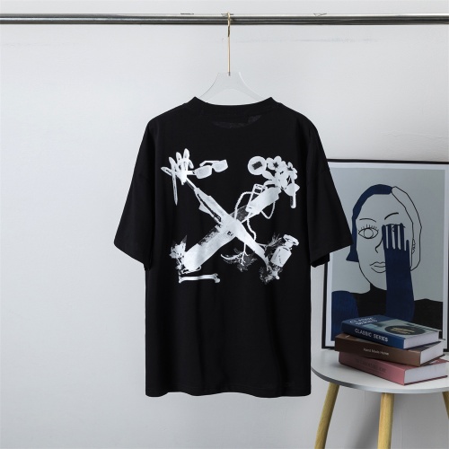 Off-White T-Shirts Short Sleeved For Men #1198022 $29.00 USD, Wholesale Replica Off-White T-Shirts