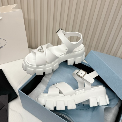 Replica Prada Sandal For Women #1198039 $88.00 USD for Wholesale