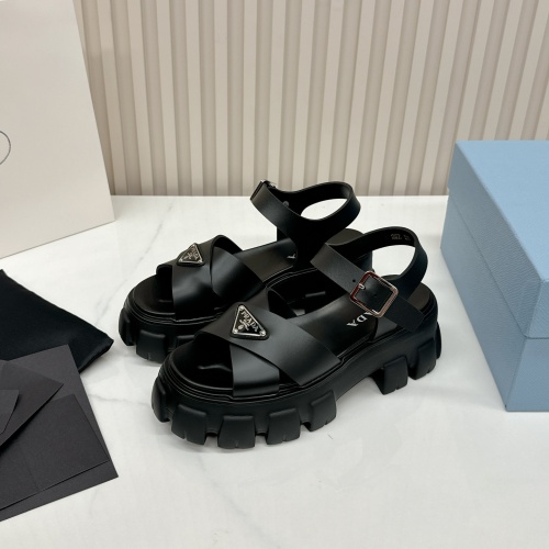 Prada Sandal For Women #1198040 $88.00 USD, Wholesale Replica Prada Sandal