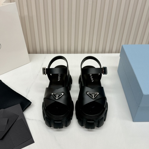 Replica Prada Sandal For Women #1198040 $88.00 USD for Wholesale