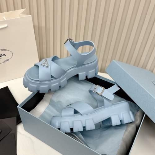 Replica Prada Sandal For Women #1198041 $88.00 USD for Wholesale