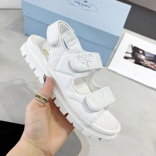 Replica Prada Sandal For Women #1198058 $98.00 USD for Wholesale