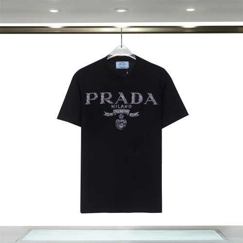 Prada T-Shirts Short Sleeved For Men #1198064 $29.00 USD, Wholesale Replica Prada T-Shirts