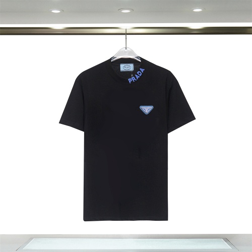 Prada T-Shirts Short Sleeved For Men #1198066 $29.00 USD, Wholesale Replica Prada T-Shirts