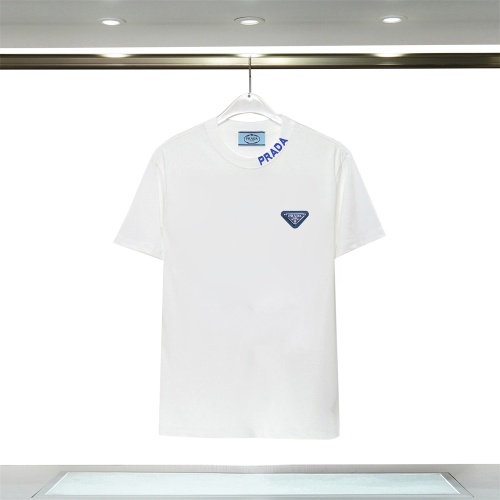 Prada T-Shirts Short Sleeved For Men #1198067 $29.00 USD, Wholesale Replica Prada T-Shirts
