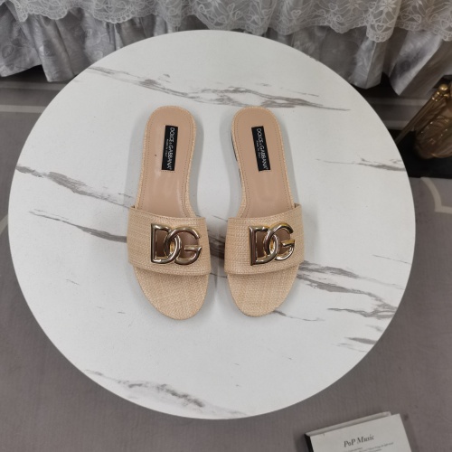 Replica Dolce & Gabbana D&G Slippers For Women #1198069 $115.00 USD for Wholesale