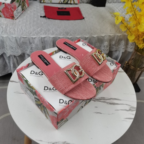 Dolce &amp; Gabbana D&amp;G Slippers For Women #1198071 $115.00 USD, Wholesale Replica Dolce &amp; Gabbana D&amp;G Slippers
