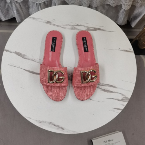 Replica Dolce & Gabbana D&G Slippers For Women #1198071 $115.00 USD for Wholesale