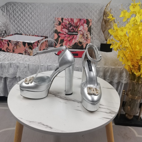 Replica Dolce & Gabbana D&G Sandal For Women #1198085 $155.00 USD for Wholesale