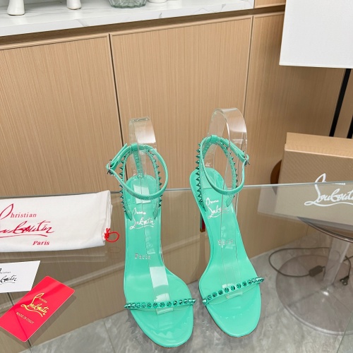 Replica Christian Louboutin Sandal For Women #1198103 $108.00 USD for Wholesale