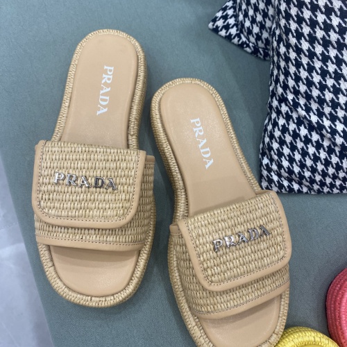 Replica Prada Slippers For Women #1198117 $88.00 USD for Wholesale