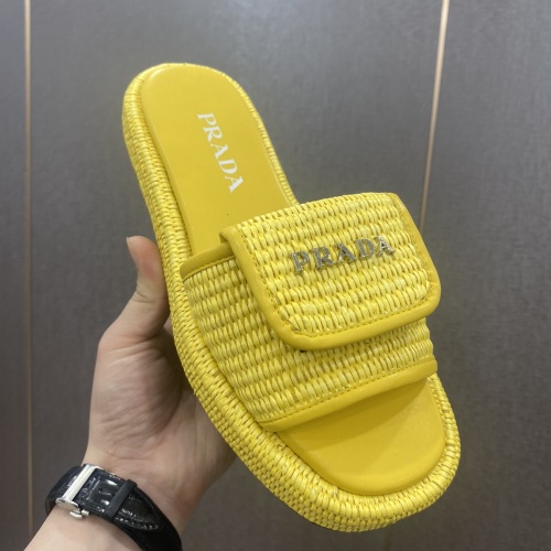 Replica Prada Slippers For Women #1198118 $88.00 USD for Wholesale