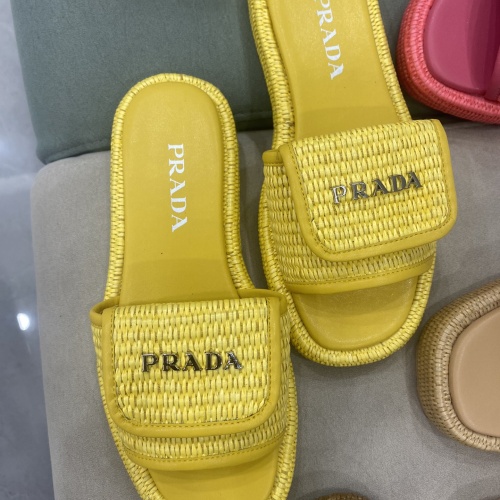 Replica Prada Slippers For Women #1198118 $88.00 USD for Wholesale