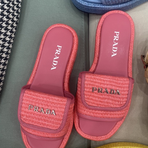 Replica Prada Slippers For Women #1198119 $88.00 USD for Wholesale