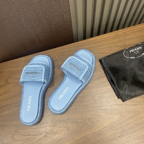 Replica Prada Slippers For Women #1198120 $88.00 USD for Wholesale