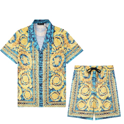 Versace Tracksuits Short Sleeved For Men #1198125 $48.00 USD, Wholesale Replica Versace Tracksuits