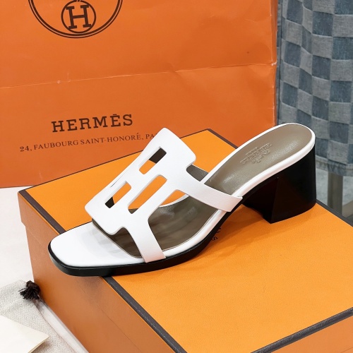 Replica Hermes Slippers For Women #1198127 $102.00 USD for Wholesale