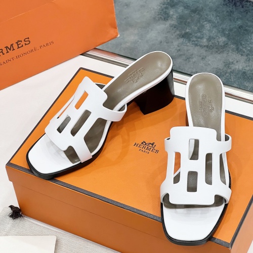 Replica Hermes Slippers For Women #1198127 $102.00 USD for Wholesale
