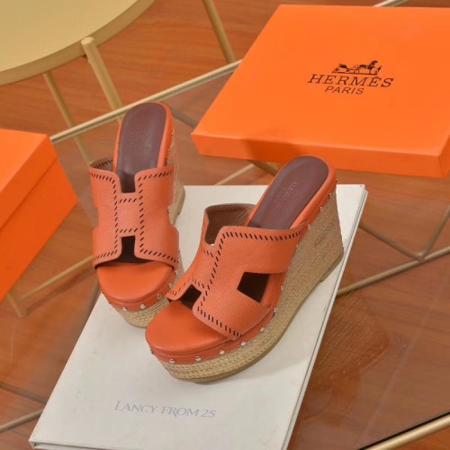 Hermes Slippers For Women #1198132 $80.00 USD, Wholesale Replica Hermes Slippers