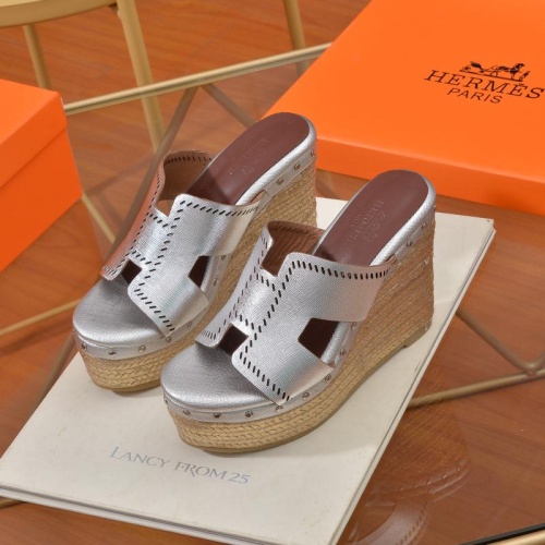Replica Hermes Slippers For Women #1198133 $80.00 USD for Wholesale