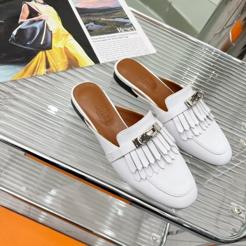Replica Hermes Slippers For Women #1198145 $88.00 USD for Wholesale