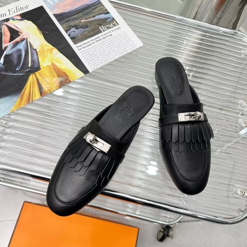 Replica Hermes Slippers For Women #1198146 $88.00 USD for Wholesale