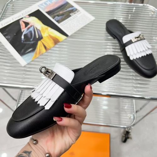 Replica Hermes Slippers For Women #1198148 $88.00 USD for Wholesale